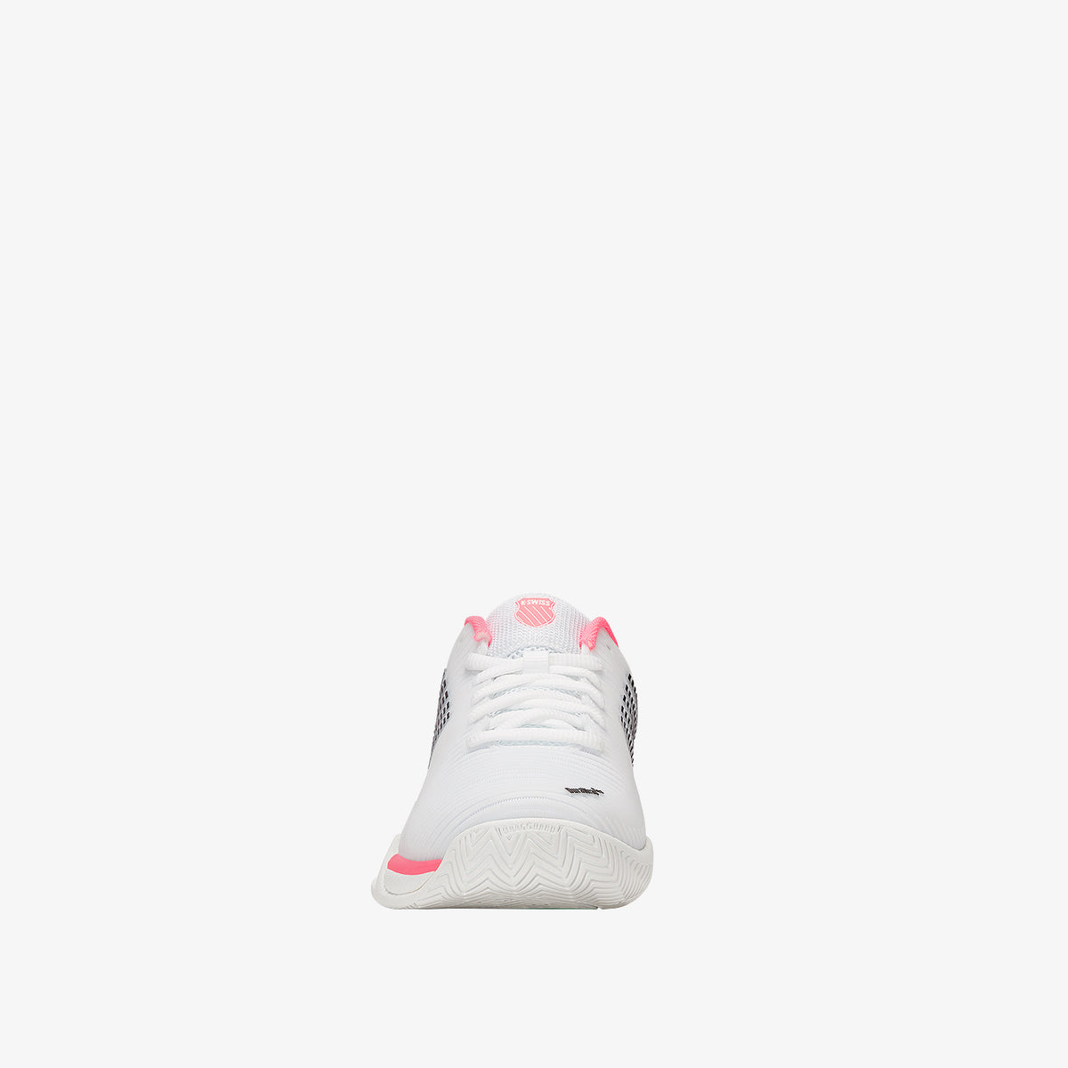 Hypercourt Express 2 Women's Shoes - White/Neon Pastel Pink/Black