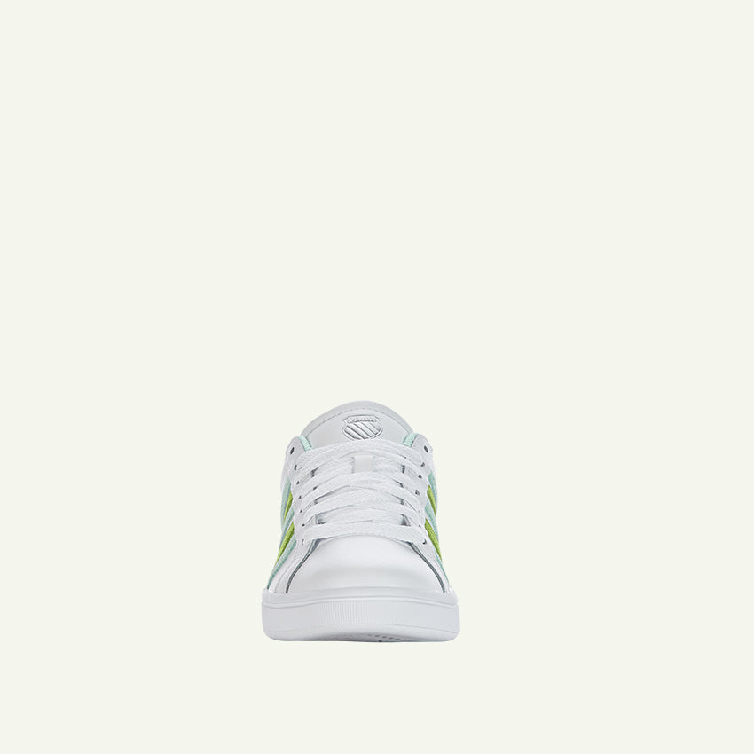 Court Tiebreak Women's Shoes - White/Honeydew/Bright Chartreuse