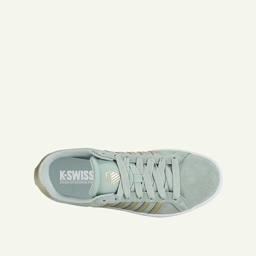Court Tiebreak SDE Women's Shoes - Frosty Green/Champagne Gold