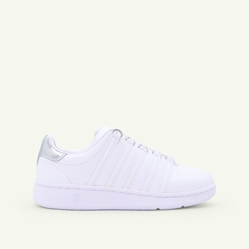 Classic VN Women's Shoes White/Silver K-Swiss PH – K-Swiss
