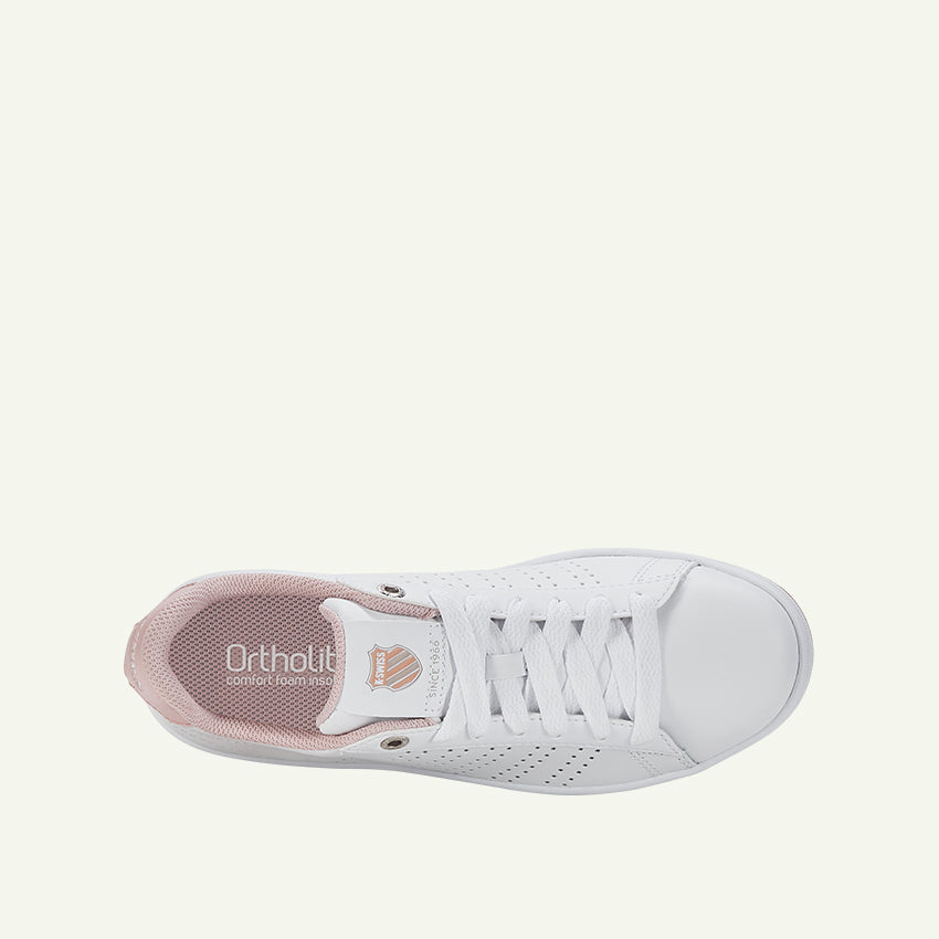 Court Casper III Women's Shoes - White/Sepia Rose/Silver Cloud