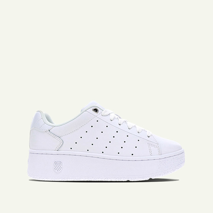 Classic PF Platform Women's Shoes - White/White