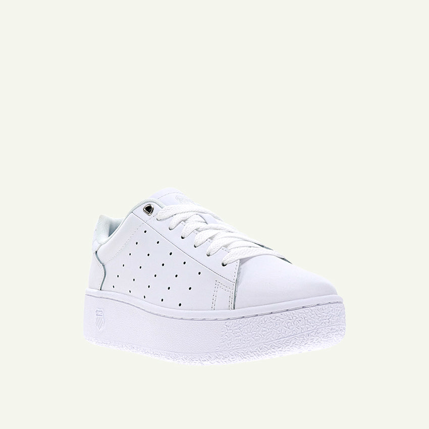 Classic PF Platform Women's Shoes - White/White