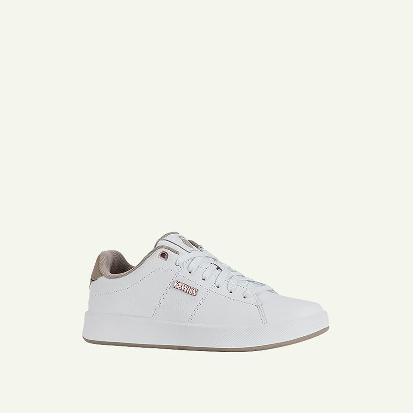 Court Cameo II Women's Shoes - White/Simple Taupe/Rose Gold