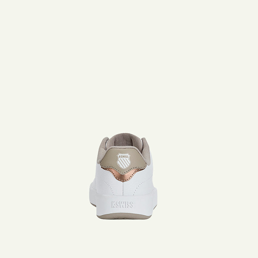 Court Cameo II Women's Shoes - White/Simple Taupe/Rose Gold