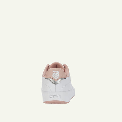 Court Cameo II Women's Shoes - White/Sepia Rose/Silver