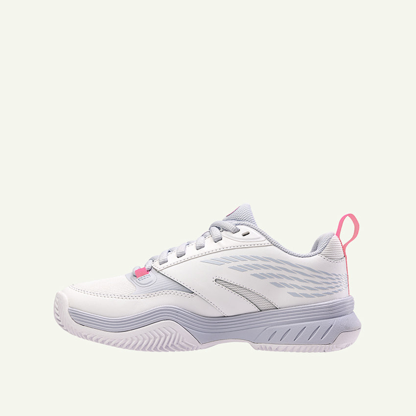 SPEEDEx Padel Women's Shoes - White/Arctic Ice/Neon Pink