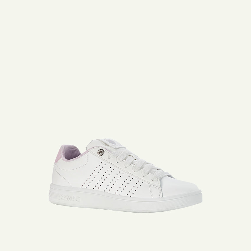 Base Court Women's Shoes - Brilliant White/Lilac Snow/Gray Violet