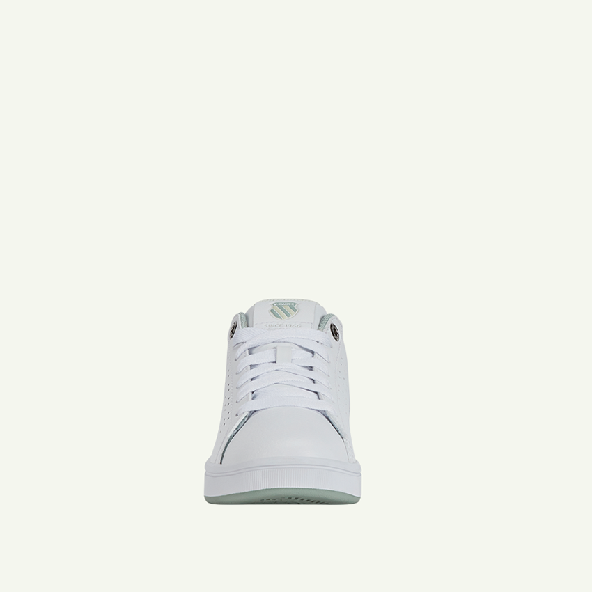 Base Court Women's Shoes - White/Canary Green/Frosty Green