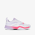 SPEEDEx Padel Women's Shoes - White/Orchid Petal/Neon Blaze