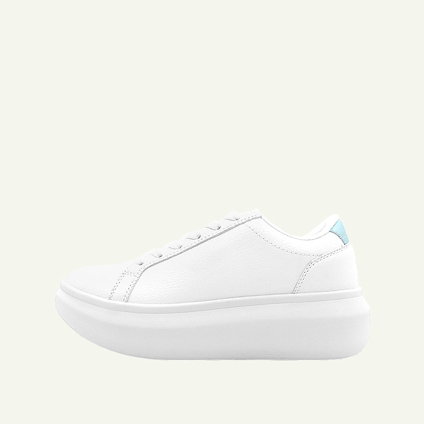 Holly Women's Shoes - White/Teal