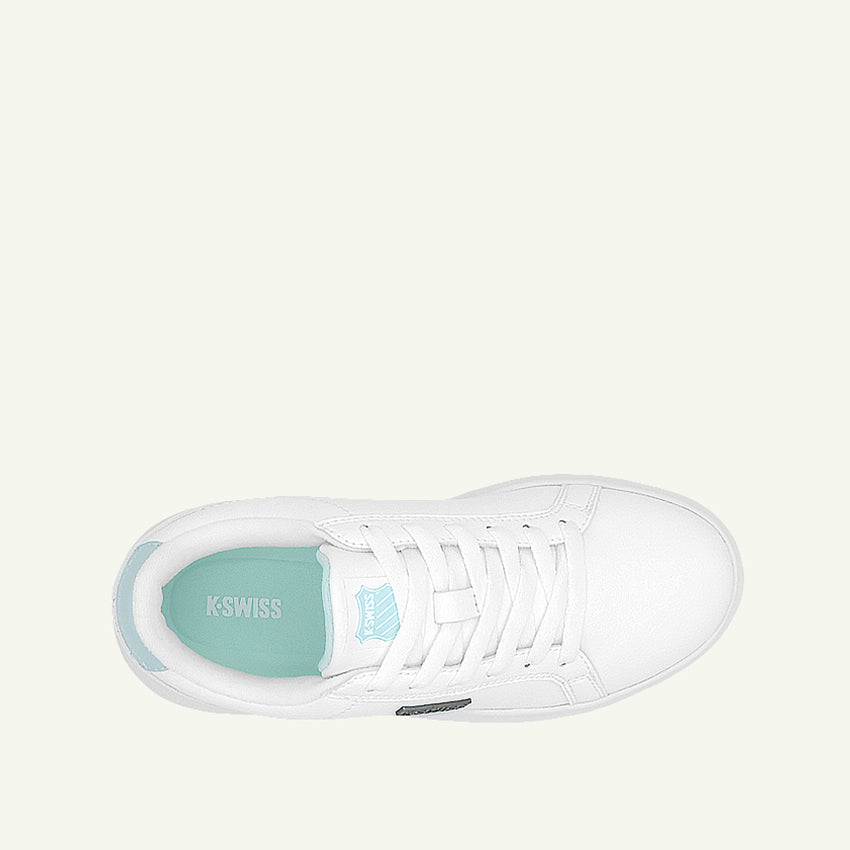 Holly Women's Shoes - White/Teal