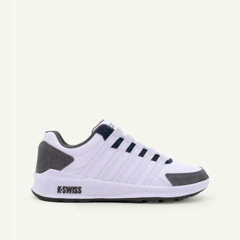 Vista Trainer Men's Shoes - White/Charcoal/Orion Blue