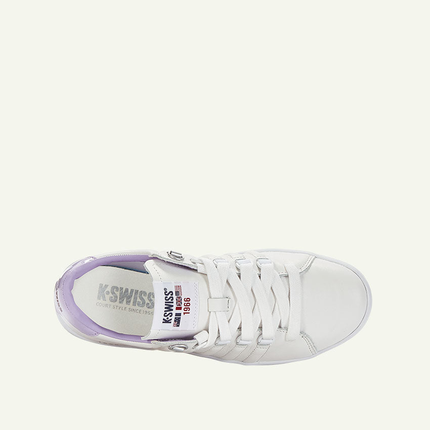 Lozan II Women's Shoes - White/White/Purple Rose