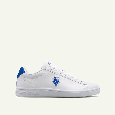 Court Shield Men's Shoes - White/Classic Blue