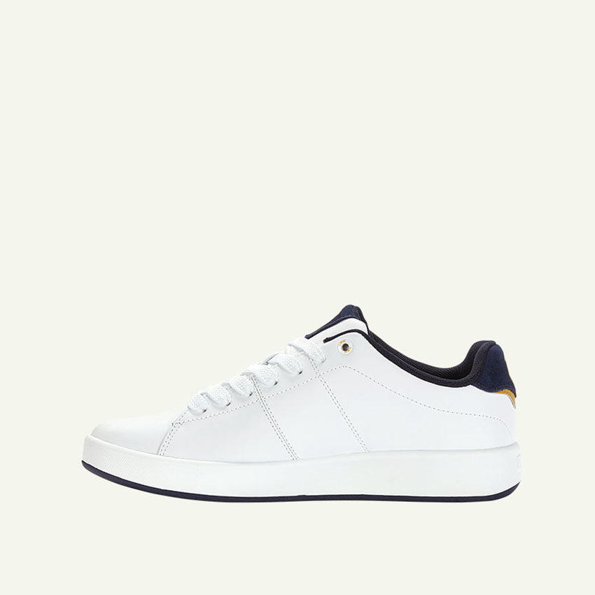 Court Cameo Men's Shoes - White/Navy/Honey Gold