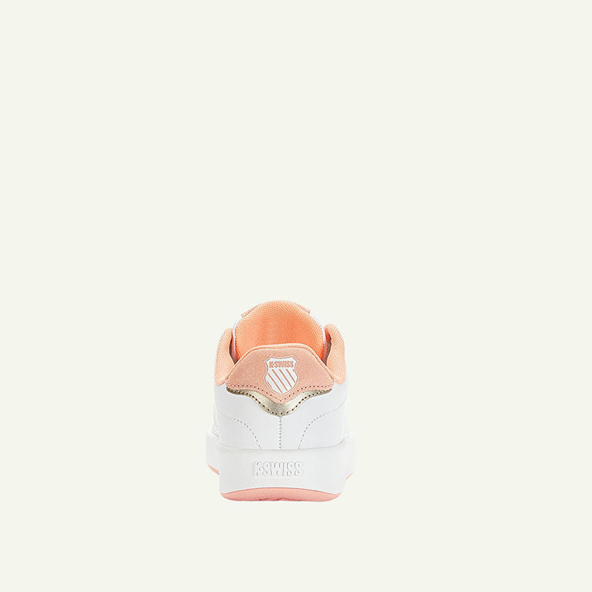Court Cameo Women's Shoes - White/Almost Apricot/Champagne Gold