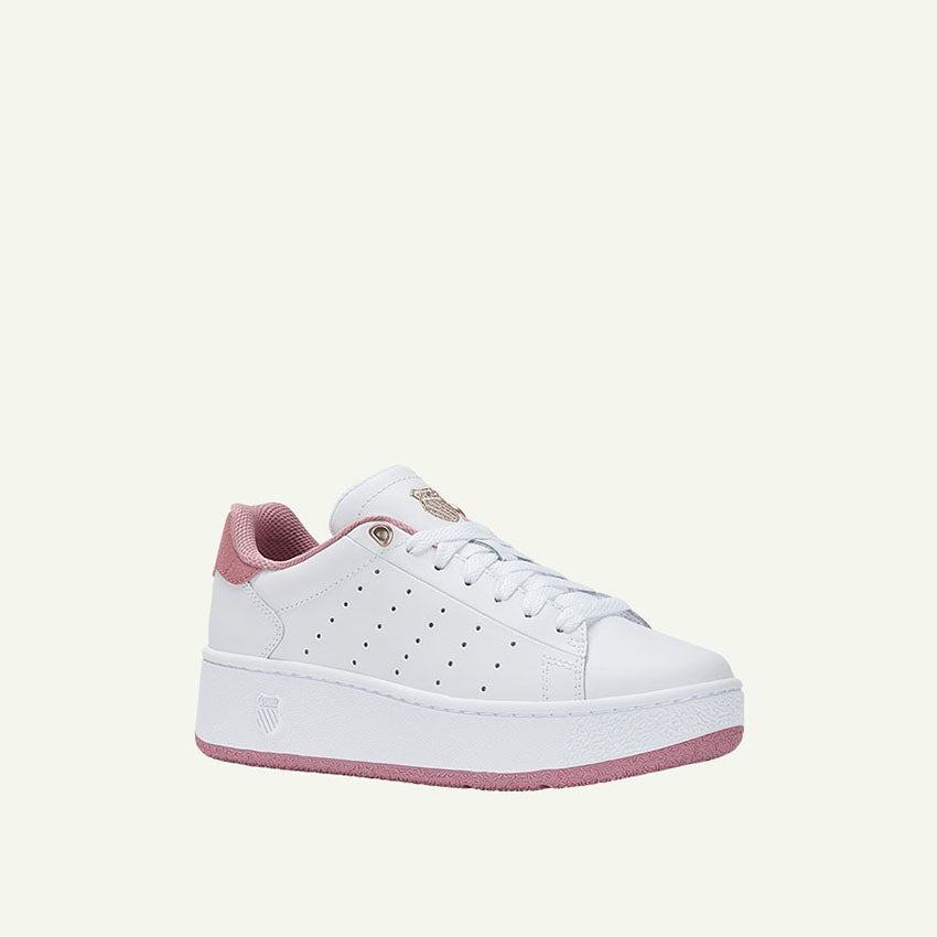 Classic PF Platform Women's Shoes - White/Foxglove
